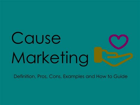 disadvantages of cause marketing|Cause.